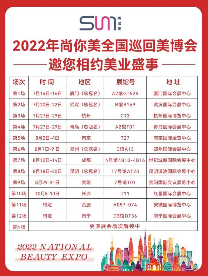 為期三天的美博會，尚你美取得圓滿成功