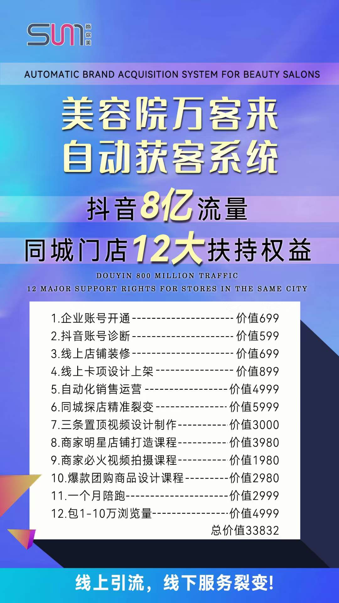 尚你美萬客來抖音拓客系統