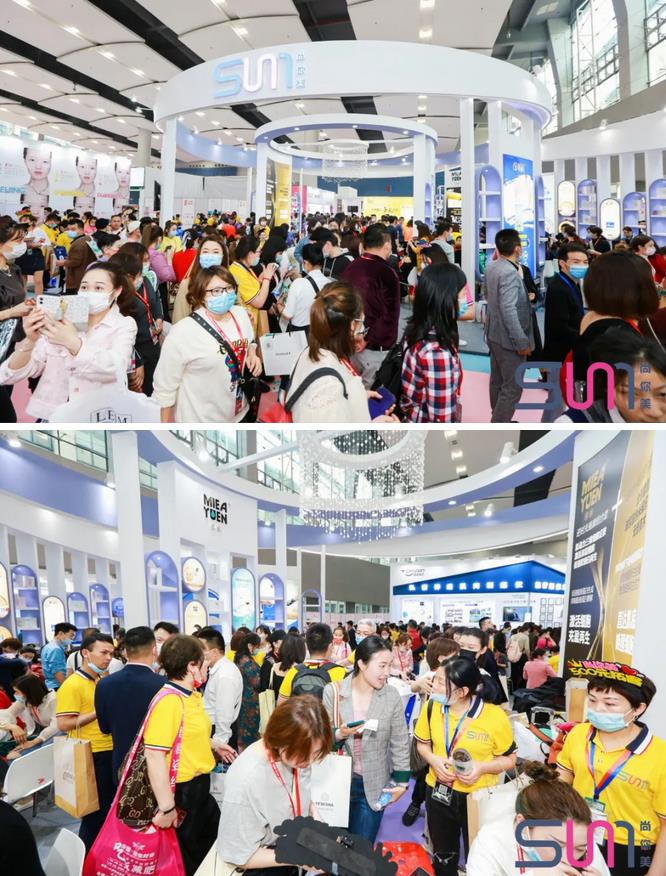 人氣爆棚  門庭若市，座無虛席  尚你美在眾多品牌參展企業中  再次驚艷亮相